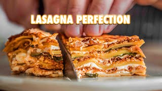 The Nearly Perfect Homemade Lasagna Guide [upl. by Eelyahs]