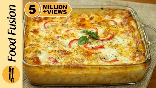 Chicken Lasagne By Food Fusion [upl. by Eitsirk]