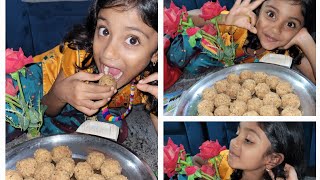 బెల్లం కొబ్బరి ఉండలు I Kobbari Laddu Recipe in Telugu I Kobbari Louz  Coconut Jaggary Laddu [upl. by Allenotna]