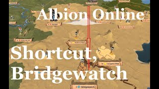 Albion Online  Caerleon to Bridgewatch fast almost safely [upl. by Calie657]