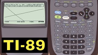 TI89 Calculator  20  Graphing Functions [upl. by Kelwen]