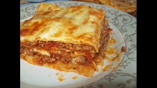 LAZANJE recept  Lasagne [upl. by Clymer]