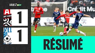 EN AVANT GUINGAMP  USL DUNKERQUE 11  17éme journée  Ligue 2 BKT 2425 [upl. by Xet]