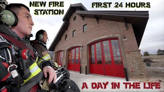 First 24 Hours in a New Fire Station  A Day in the Life [upl. by Nylrem]