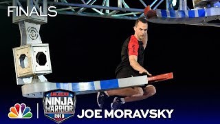 Joe Moravsky Storms Through Stage 2  American Ninja Warrior Vegas Finals 2019 [upl. by Donaugh]