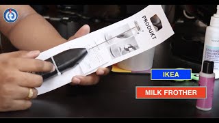 IKEA MILK FROTHER Review amp Battery Installation [upl. by Cooe]