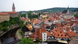 Cesky Krumlov  Krummau bzw Krumau im Böhmerwald Tschechien Jihočeský kraj [upl. by Windy54]