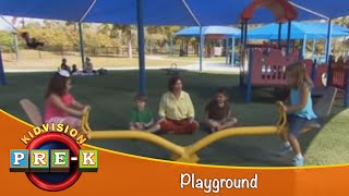 Playground  Virtual Field Trip  KidVision PreK [upl. by Witte]