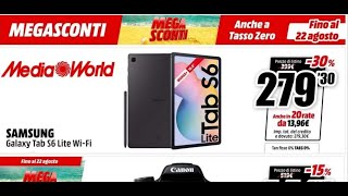 VOLANTINO MEDIAWORLD DAL 02 AL 22 AGOSTO 2021 [upl. by Mareld313]