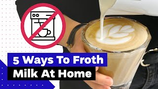 How To Froth Milk At Home Best Milk Frothers Review [upl. by Loydie]