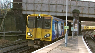 Half an Hour at 216  Birkenhead North Station 1022017  Class 507 508 terminus [upl. by Emalee552]