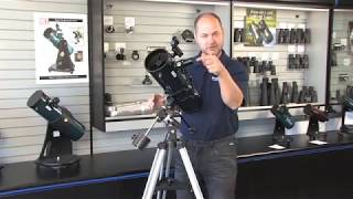 How to Use the Orion StarBlast 45 Equatorial Reflector Telescope [upl. by Kariotta]