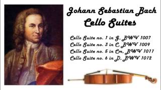 Johann Sebastian Bach  Cello suites in 432 Hz great for reading or studying [upl. by Ytsihc]