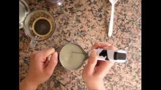 How To Latte Art With Instant Coffee [upl. by Ardnovahs]